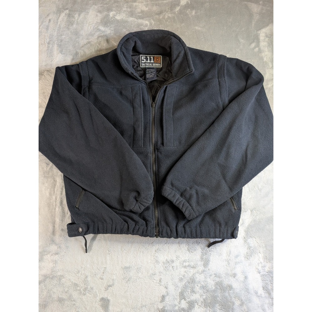5.11 Tactical Jacket Black Full Zip Casual Outdoor Men's Size M